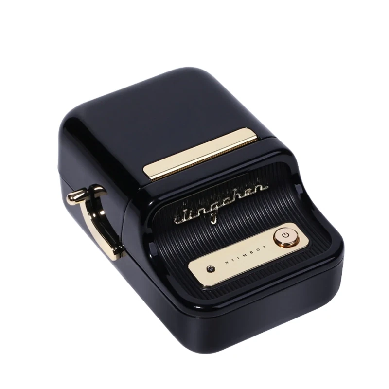 Niimbot B21 Portable Thermal Label Printer Black - including free label. (each)