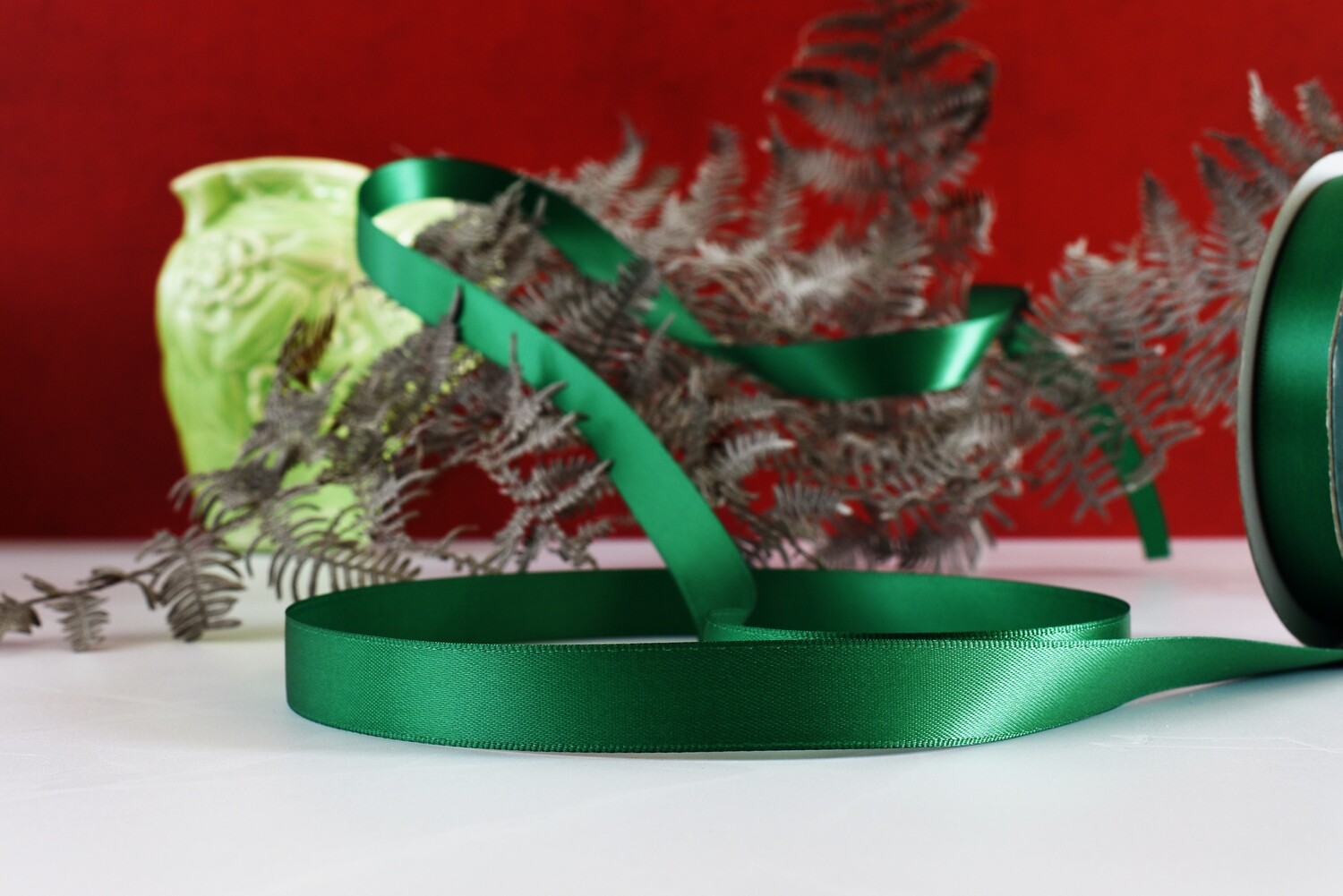 Satin Ribbon Luxury Hunter 15 mm x 30 m