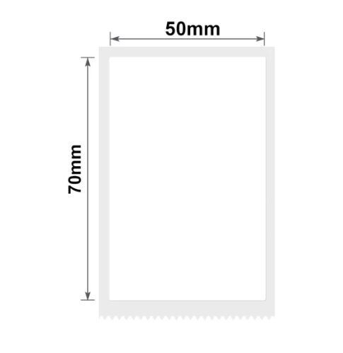 Niimbot B21/B3s - 70*50MM - 110 White Thermal Labels