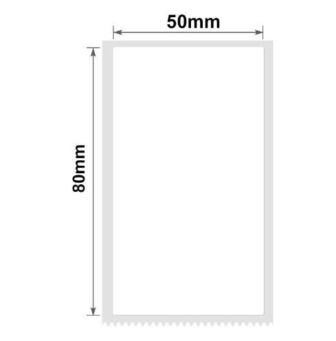 Niimbot B21/B3s - 80*50MM - 95 White Thermal Labels
