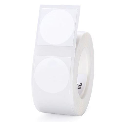 Niimbot B21/B3s - 30*30MM - 210 Round White Thermal Labels