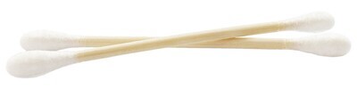 Organic Bamboo Cotton Earbuds in Tub (Qty 200)