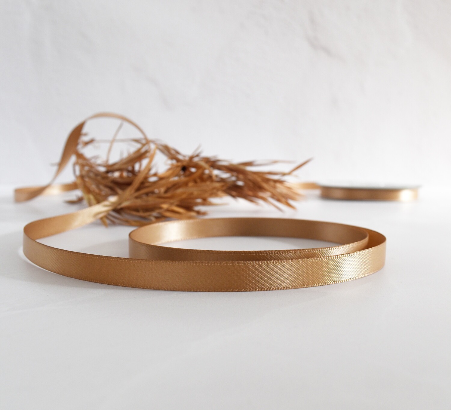 Satin Ribbon Luxury Sable 10 mm x 30 m