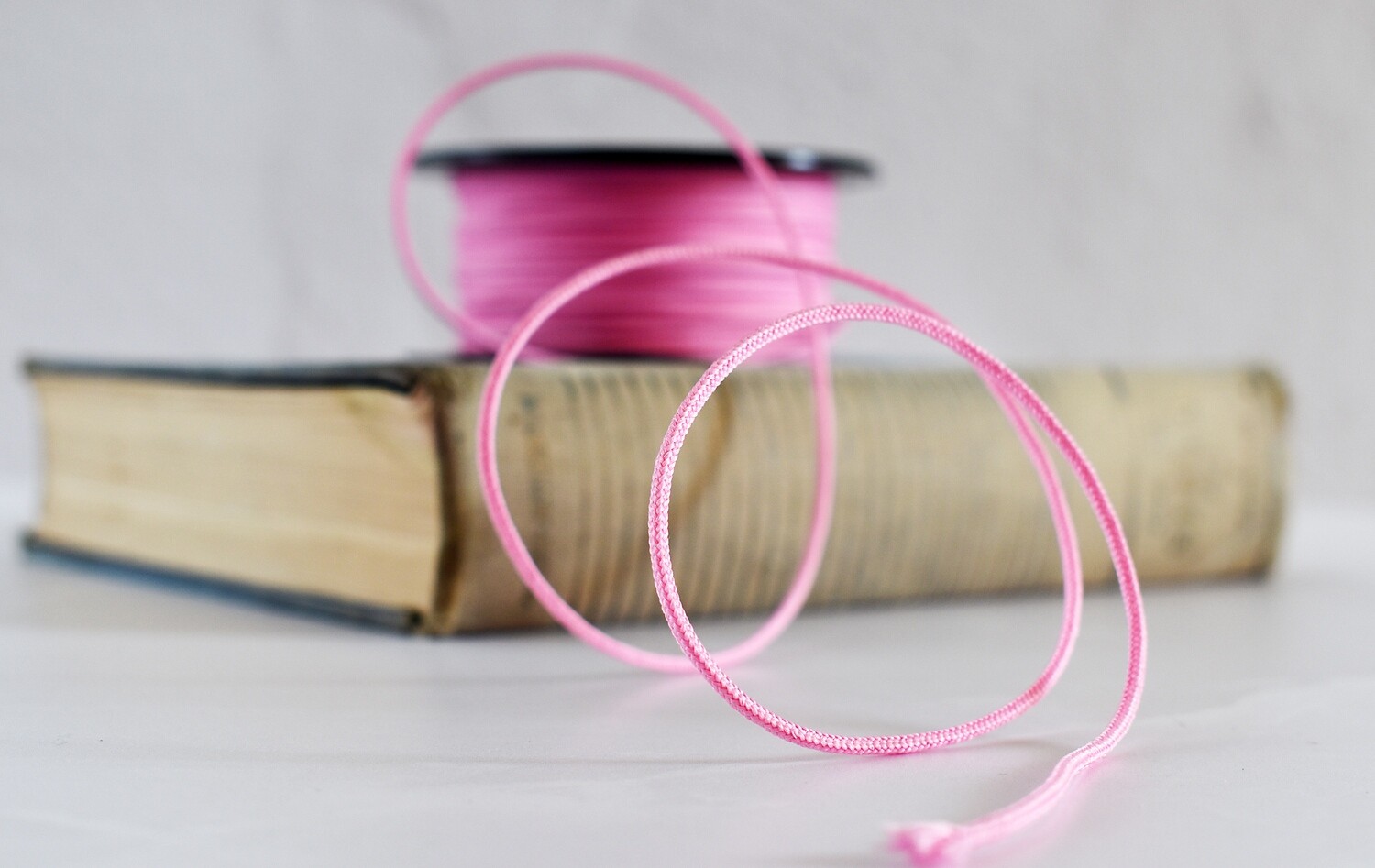 Polyester Cord - 2 mm x 50 m - Candy Pink