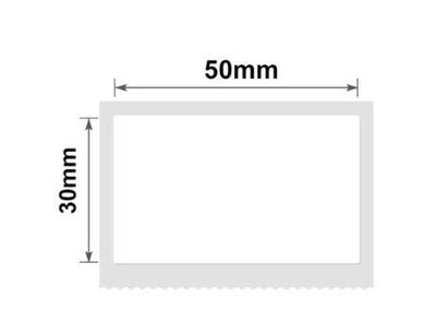 Niimbot B21/B3s - 30*50MM - 230 White Thermal Labels