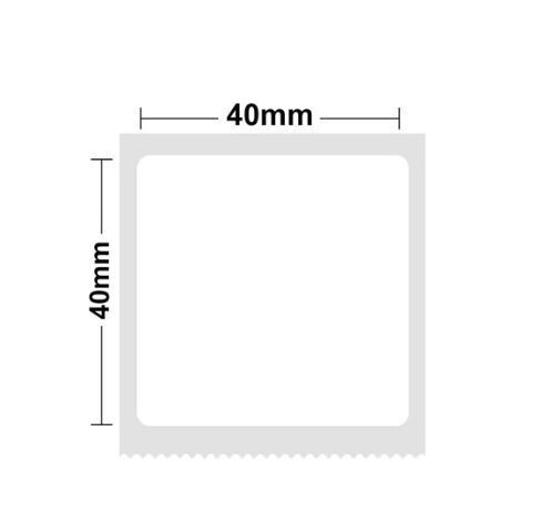 Niimbot B21/B3s - 40*40MM - 180 White Thermal Labels