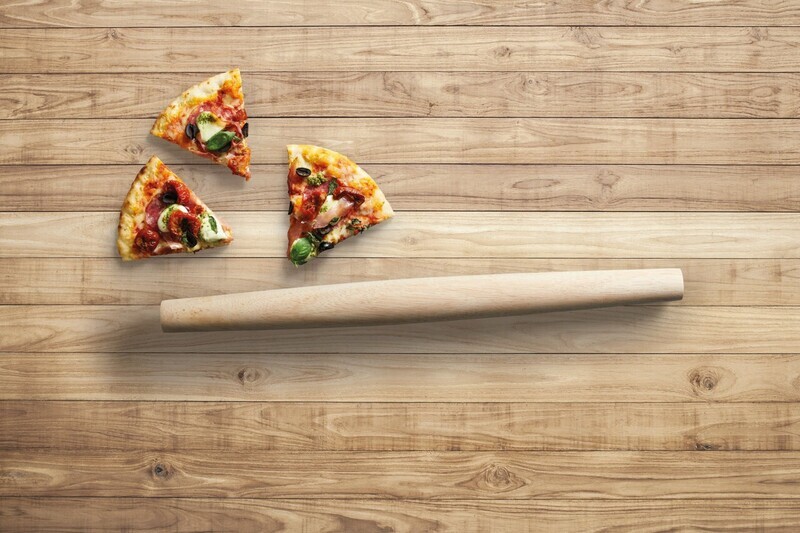 Wooden Rolling Pin 50cm (each)
