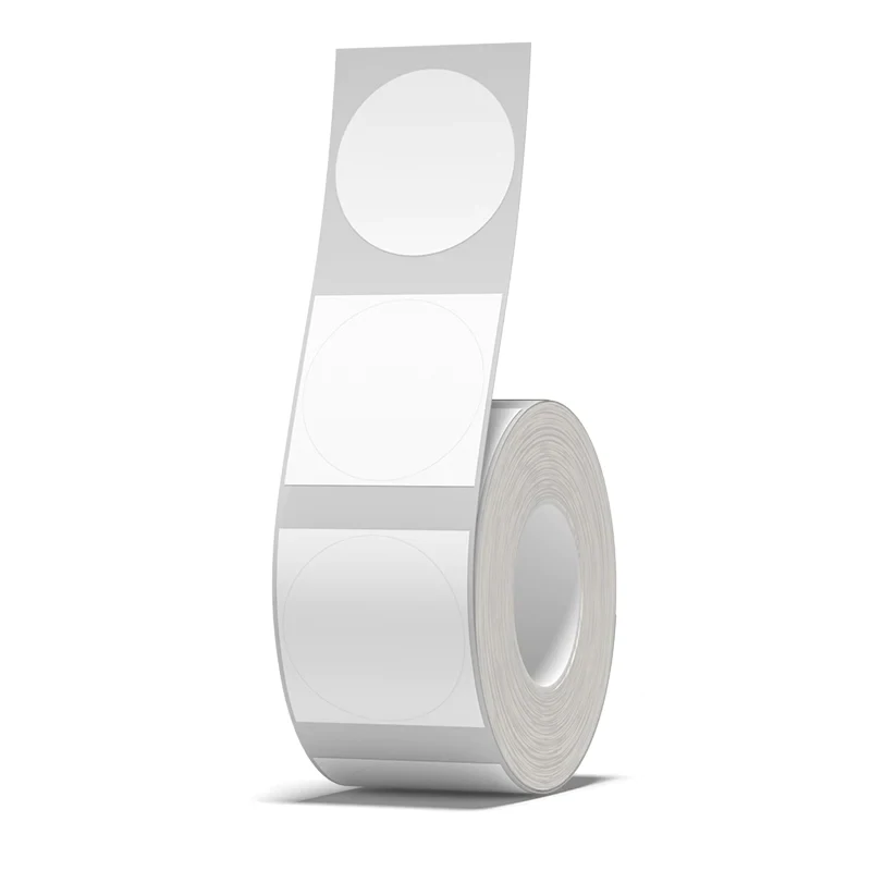 Niimbot B21/B3s - 21*21MM - 300 Round White Thermal Labels