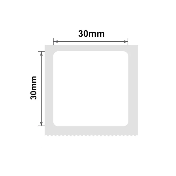 Niimbot B21/B3s - 30*30MM - 230 Square White Thermal Labels
