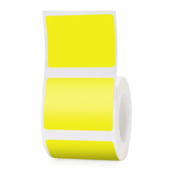 Niimbot B21/B3s - 30*40MM - 230 Solid Yellow Thermal Labels