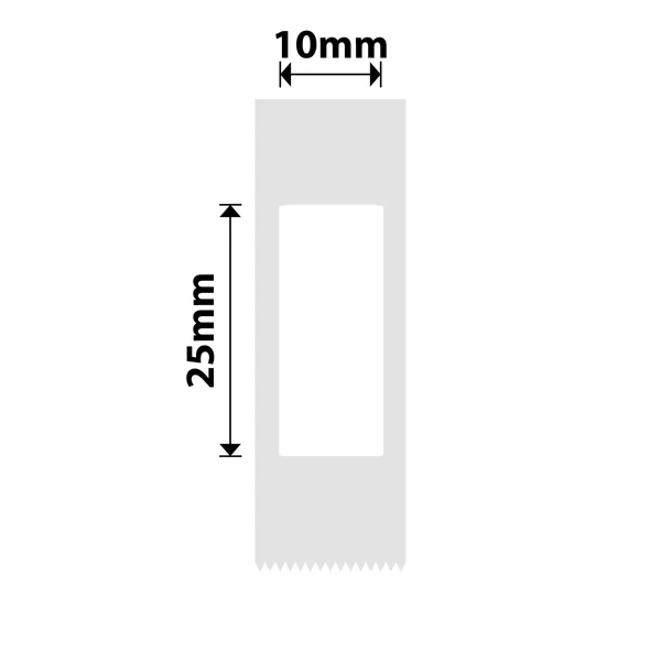 Niimbot D101/D11/D110 - R10*25MM - 240 Therm. Labels White