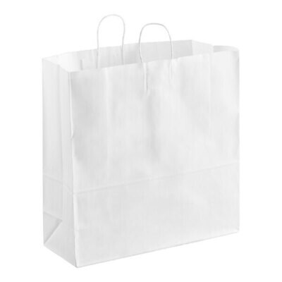 Paper Bags Twist Handle Superking White (25)