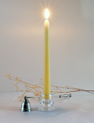 Dinner Candle Taper 2.2 x 25 cm ±9hrs Burn - Peach (ea)