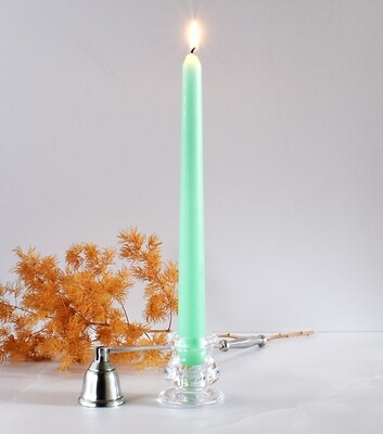Dinner Candle Taper 2.2 x 25 cm ±9hrs Burn - Mint Green (ea)