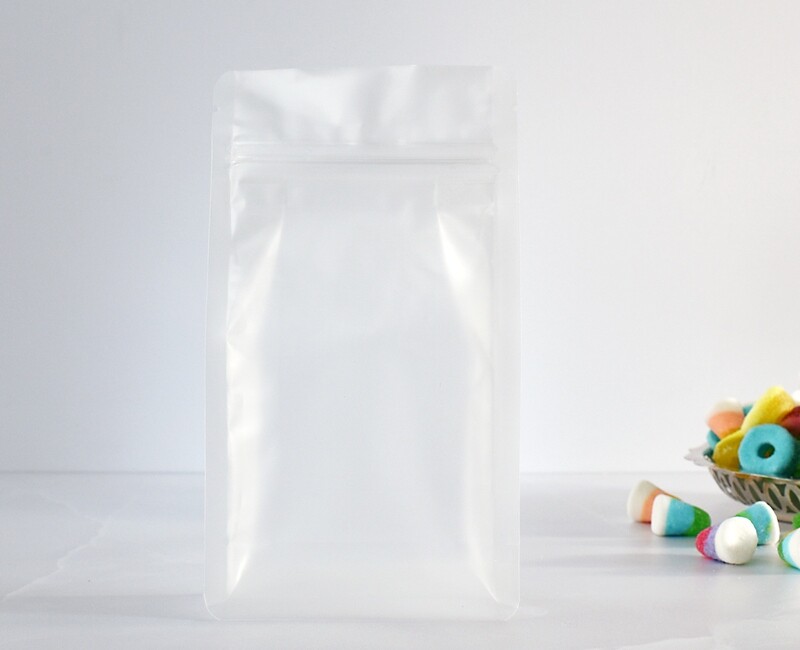 Matt Frosted Flat Bottom Pouch Small 100x180+50mm (50)