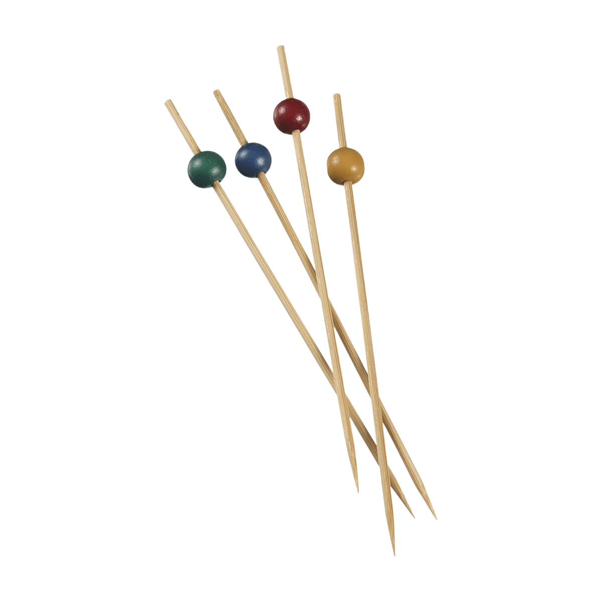 Skewers Ball Assorted Colors 15cm (pack of 200)