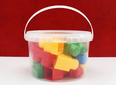 Tamper Proof Bucket Clear 2kg