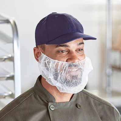 Disposable Beard Covers White (pack of 100)