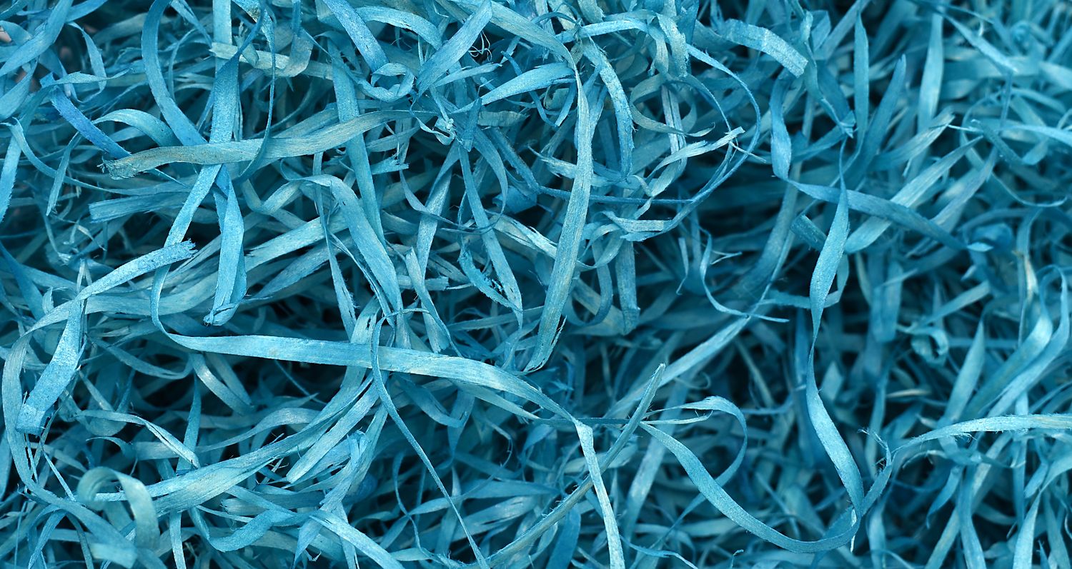 Wood Wool 100g Fine - Turquoise