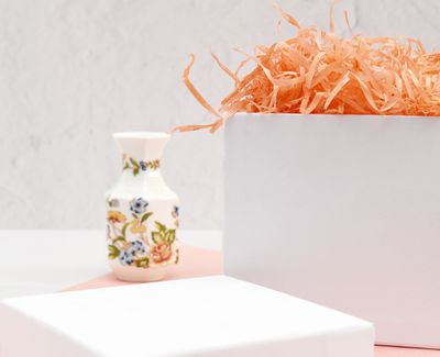 Wood Wool 100g Fine - Peach