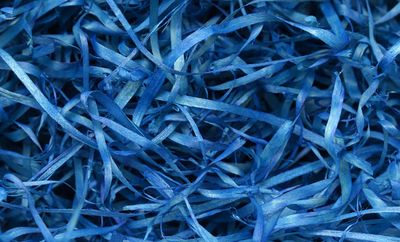 Wood Wool 100g Fine - Royal Blue