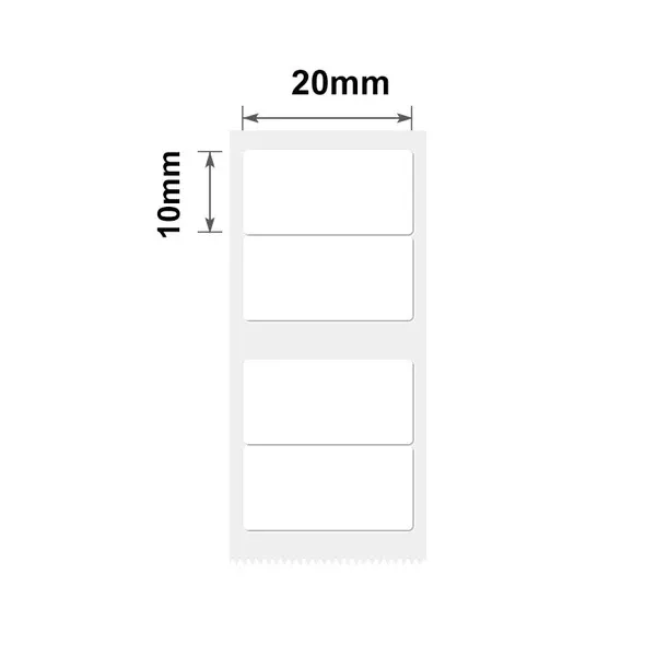Niimbot B3s - 10*20MM/2 - 600 White Thermal Labels