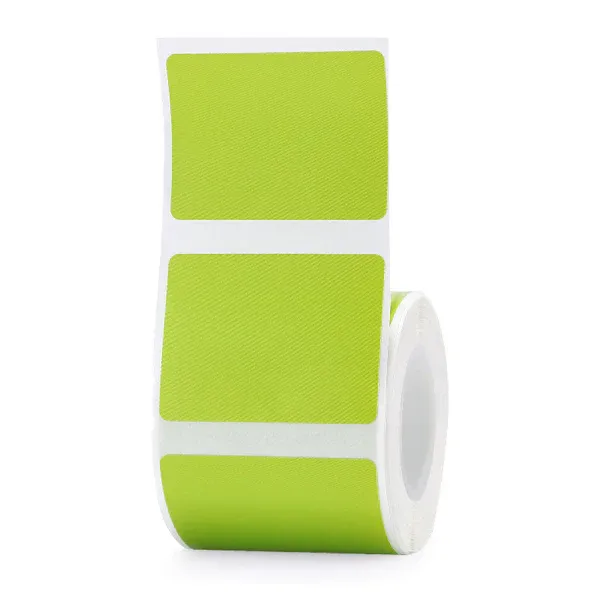 Niimbot B21/B3s - 30*40MM - 230 Solid Green Thermal Labels