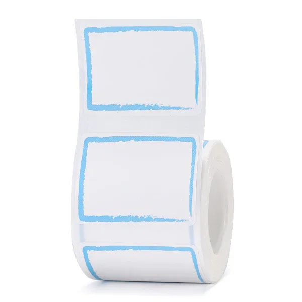 Niimbot B21/B3s - 40*30MM - 230 White Labels + Blue Border