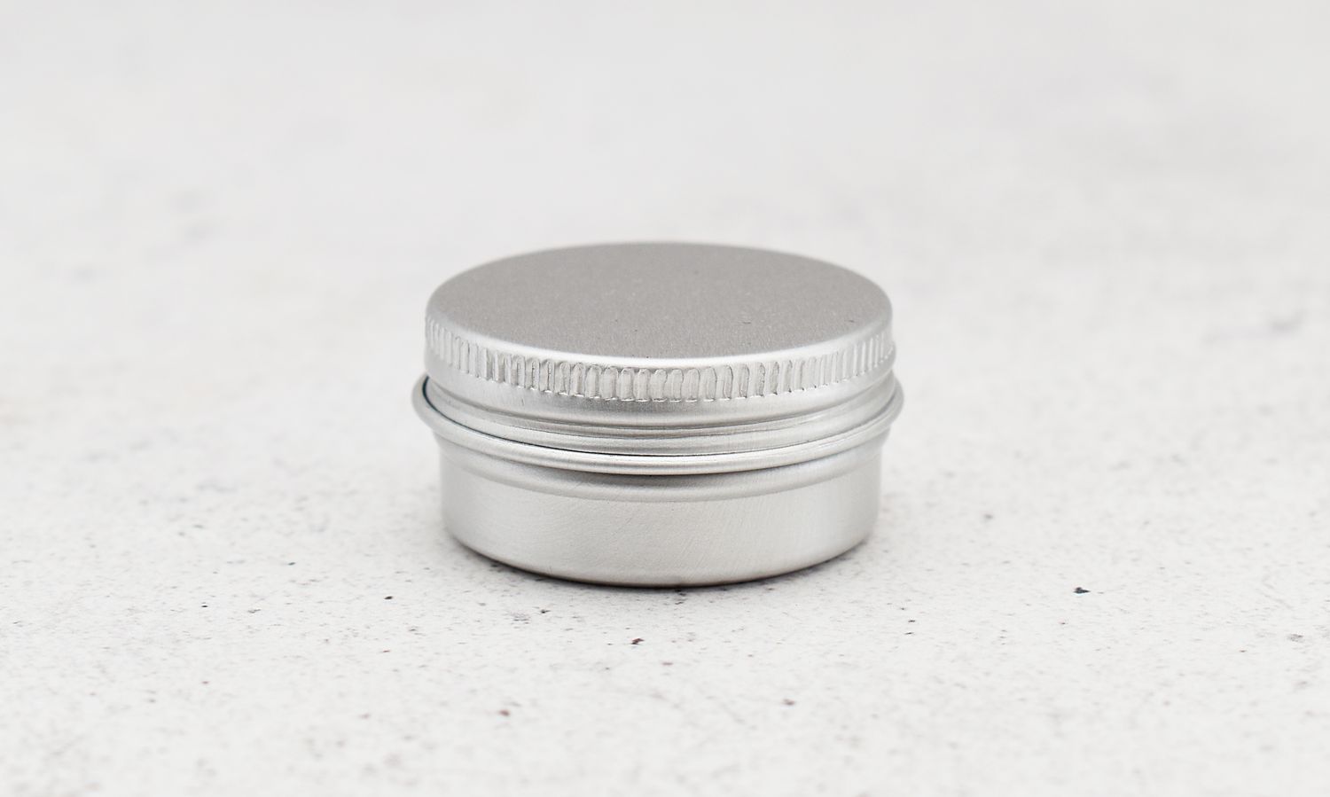 Aluminium Screw top Tin 10g Silver (each)