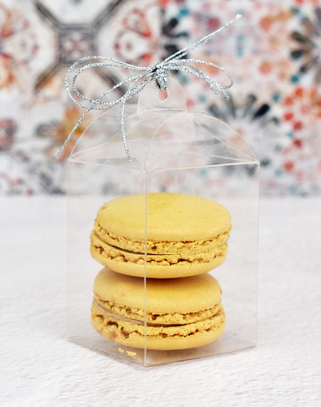 PVC Macaroon Box 2 - 50 mm W x 50 mm L x 67 mm H