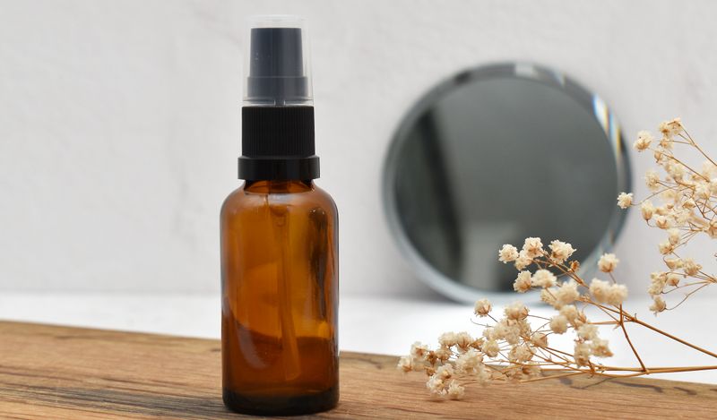 Amber Dropper Bottle 30ml - Lotion Pump Black (18/410)