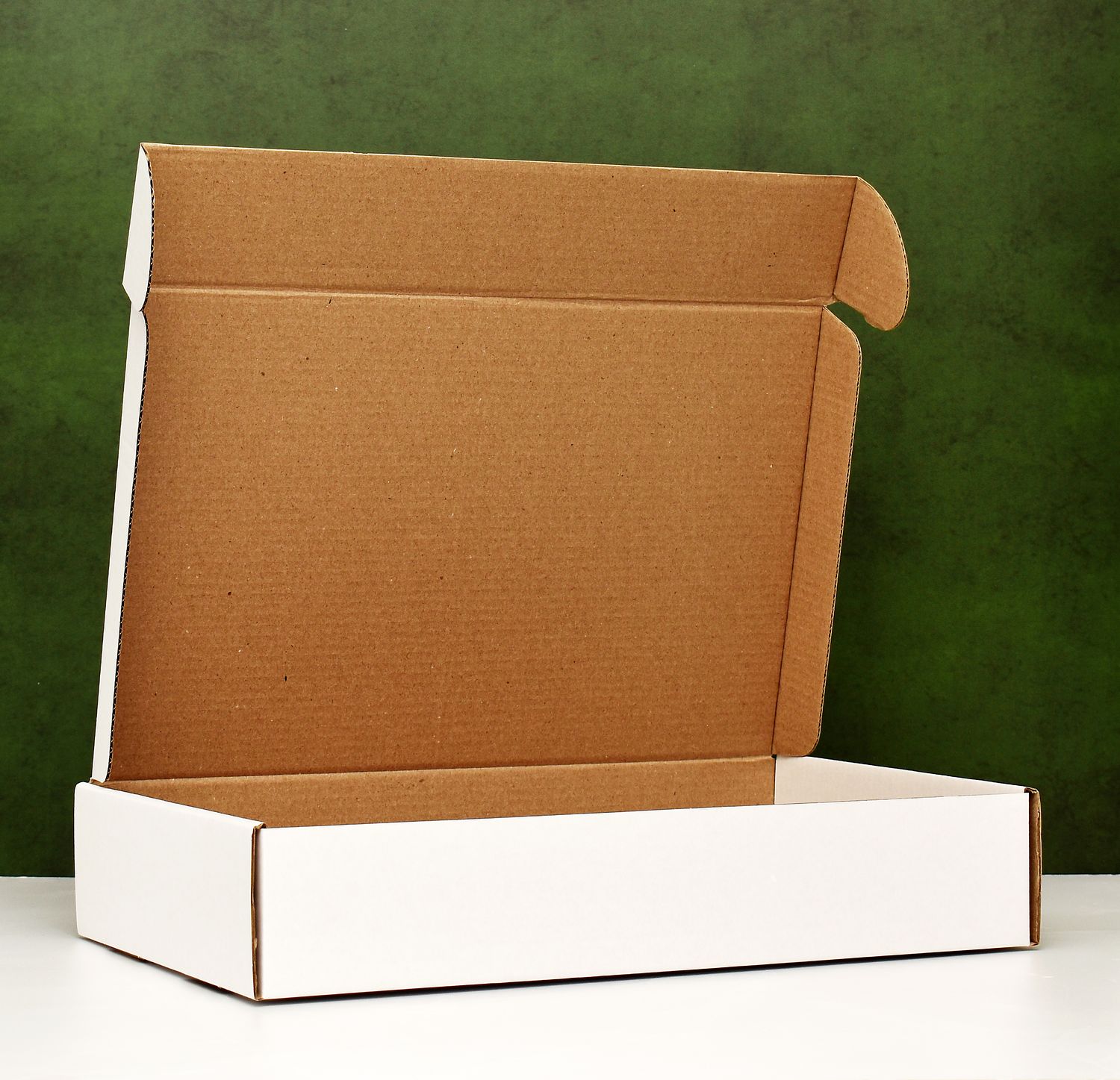 Corrugated Patty Box 4kg White 340x220x65mm (ea)