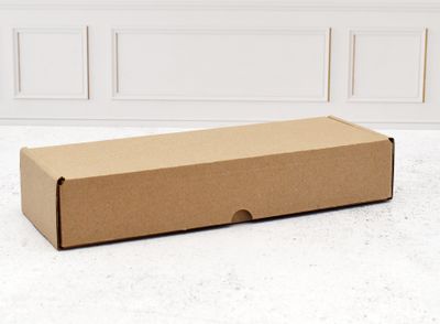 Box Corrugated Patti 300 x 110 x 60 mm Kraft (ea)