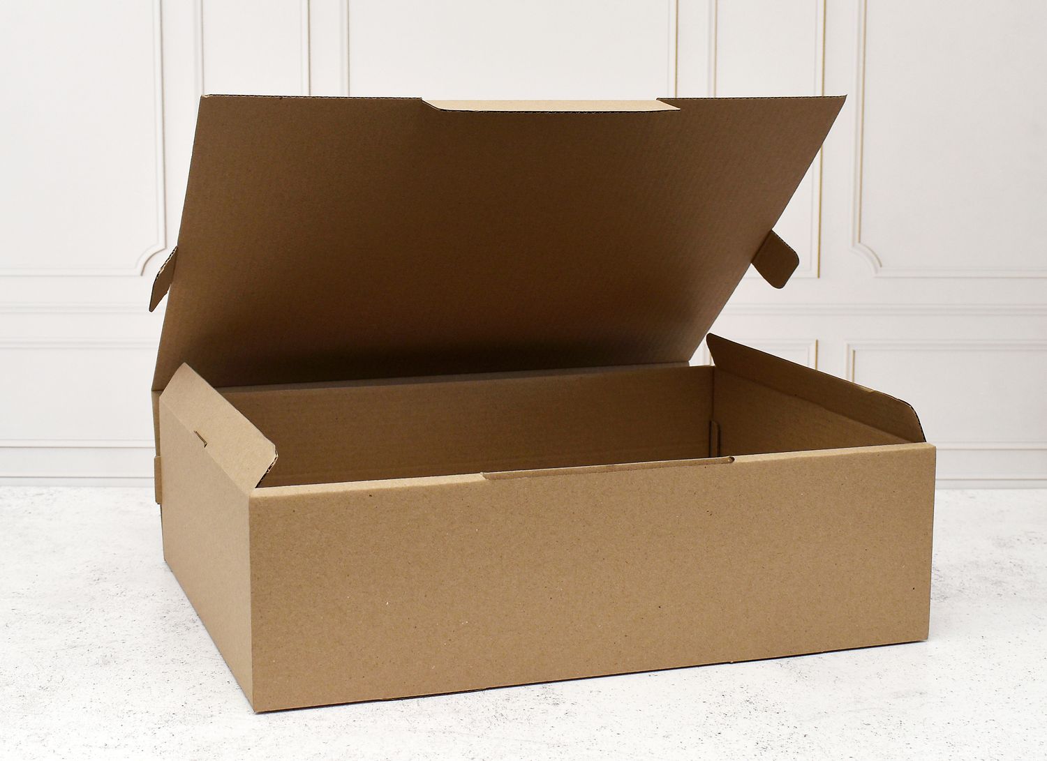 Box Corrugated Parcel XL 410x310x120 mm - Kraft (ea)