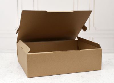 Box Corrugated Parcel XL 410x310x120 mm - Kraft (ea)