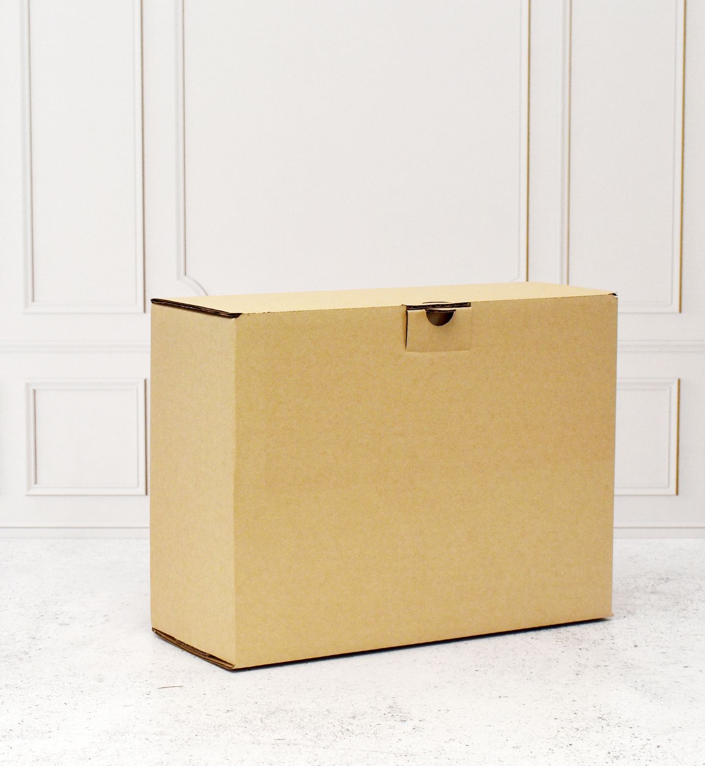 Box Corrugated Shipping AC - 260 x 120 x 205mm Kraft (ea)