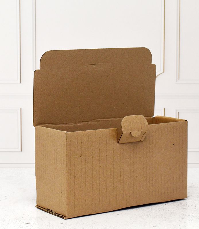 Box Corrugated Shipping C/02 - 235 x 90 x 130mm Kraft (ea)
