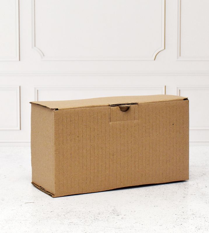 Box Corrugated Shipping C/02 - 235 x 90 x 130mm Kraft (ea)