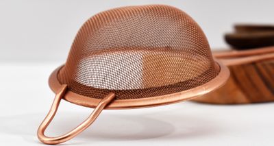 Copper Plated Fine Mesh Strainer 8cm