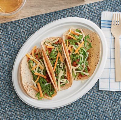 E - EcoWare Compostable Plate Oval (Qty 50)