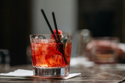 Straws Cocktail 4mm x 13cm Black (Qty100)