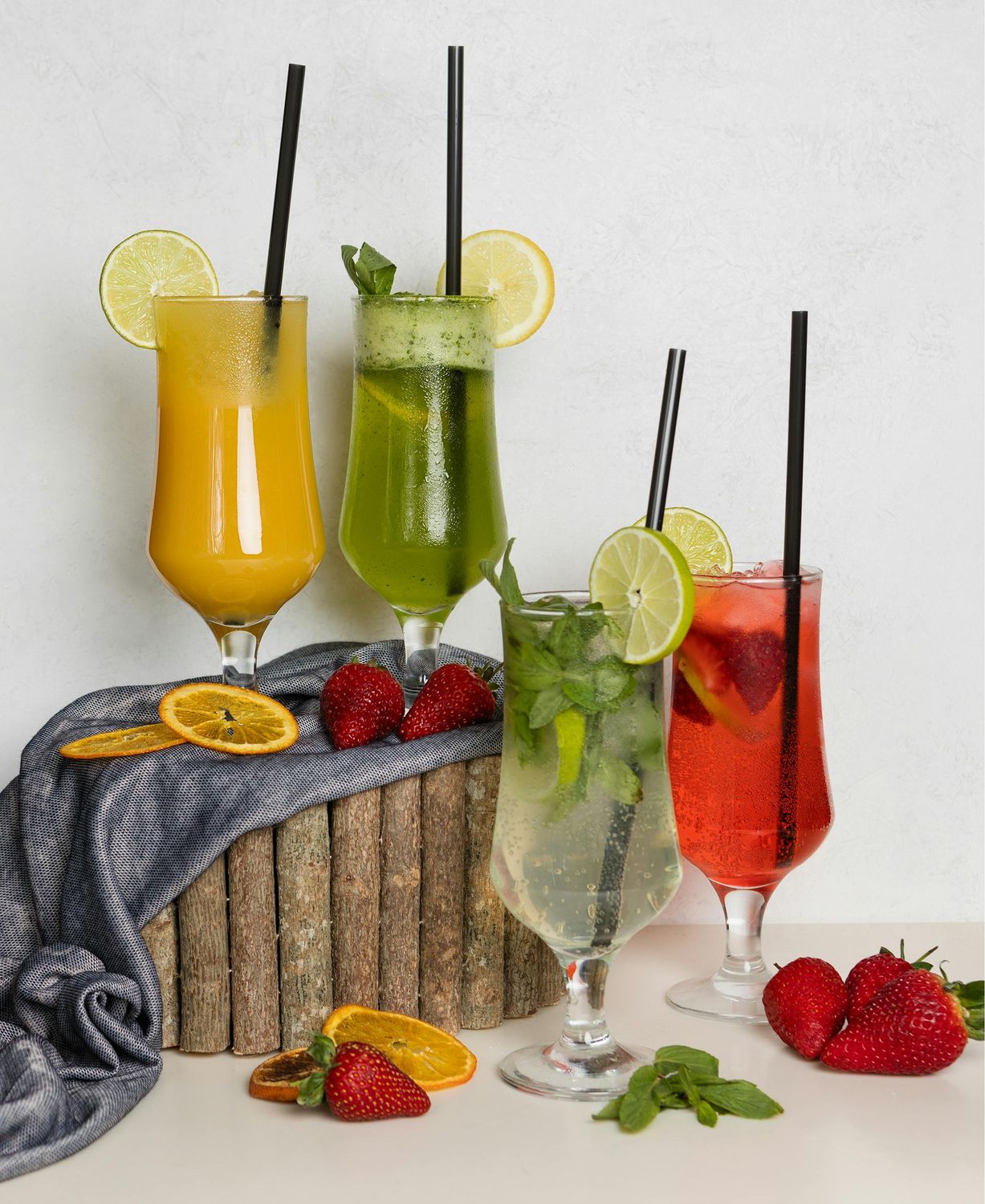Biodegradable Straws Unwrapped Black 8mm (Qty100)