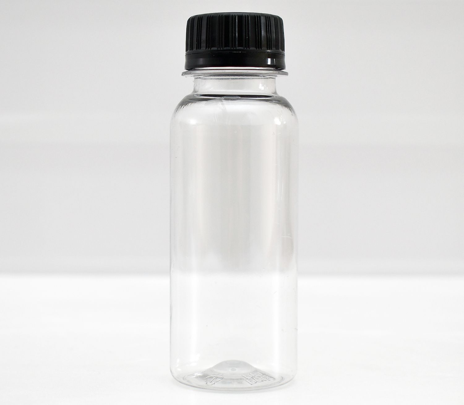 PET Natural Shot 100ml + Black Grip Lid (ea)