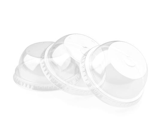 Z-Smoothie Straw Hole Dome Lid PET L819 (Qty 50)