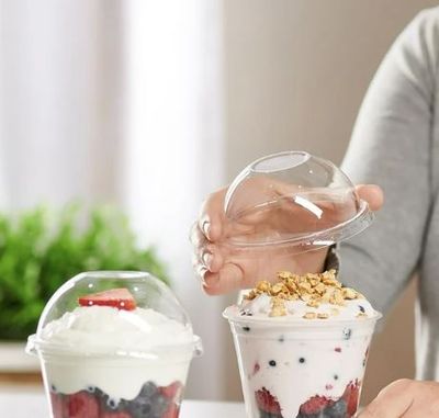 Z-Smoothie CLOSED Dome Lid PET L819 (Qty 50)