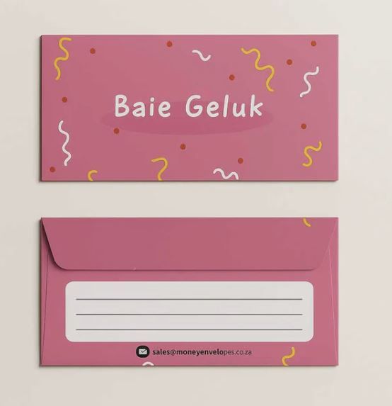 Money Envelopes - Baie Geluk (2pc)