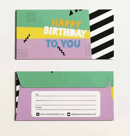 Money Envelopes - Happy Birthday Bright (2pc)