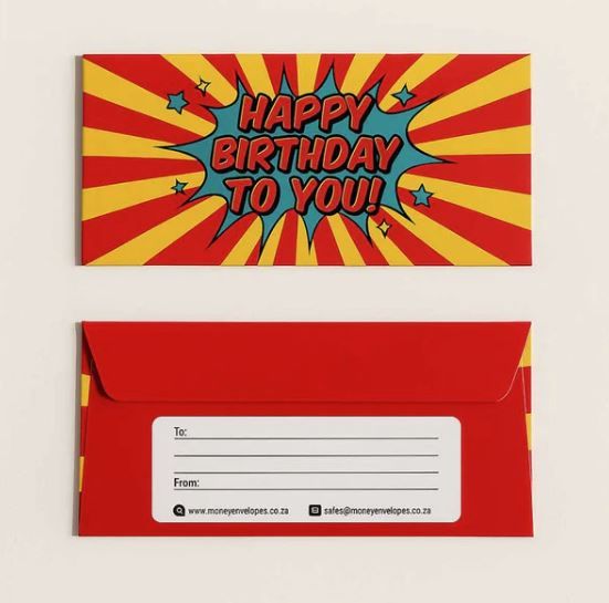 Money Envelopes - Red POP (2pc)