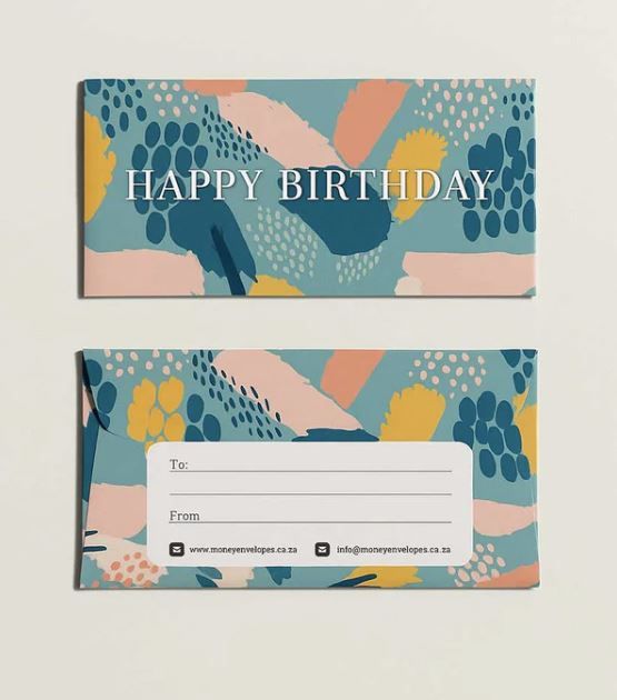 Money Envelopes - Abstract (2pc)