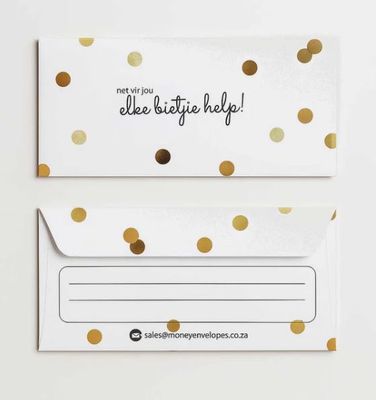 Money Envelopes - Elke Bietjie Help (2pc)